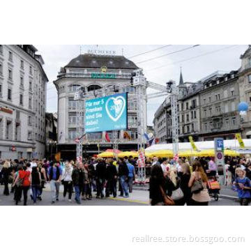 High Brightness DIP346 P6.67 Outdoor Rental LED Display for